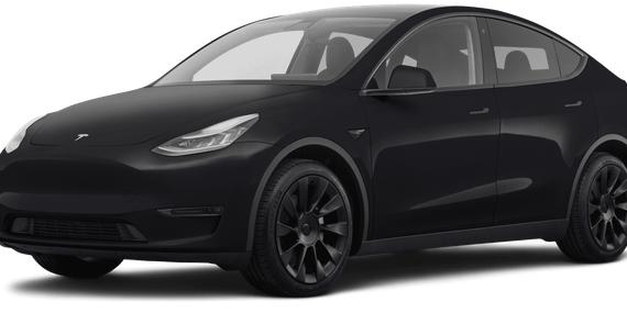 TESLA MODEL Y 2020 5YJYGDEF3LF033681 image